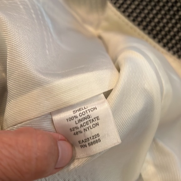 Beautiful Classiques Entier Atelier navy and white jacket - Picture 6 of 6